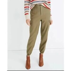 Madewell NWOT Women's High Rise Cargo Fatigue Joggers Size 26